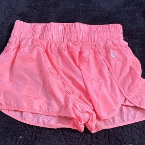 Free People Vibrant Coral Athletic Shorts for WomenSize M